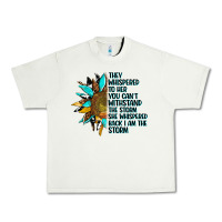 Pistachio sunflower they whispered to her Urban Heavy Tee - AdoDesignShop