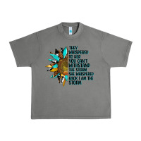 Tornado sunflower they whispered to her Urban Heavy Tee - AdoDesignShop
