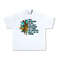 White sunflower they whispered to her Urban Heavy Tee - AdoDesignShop