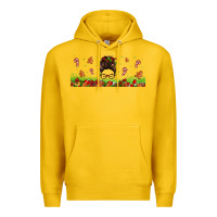 Lemon christmas mama messy bun Premium Hoodie - Jasminsmagicworld