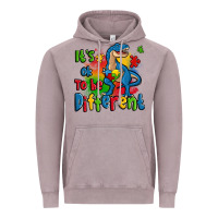 Vintage Zinc it's ok to be different autism trex Vintage Hoodie - Zillion Design Studio