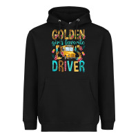 Black golden girls favorite bus driver Heavyweight Hoodie - NancyCooperArtShop