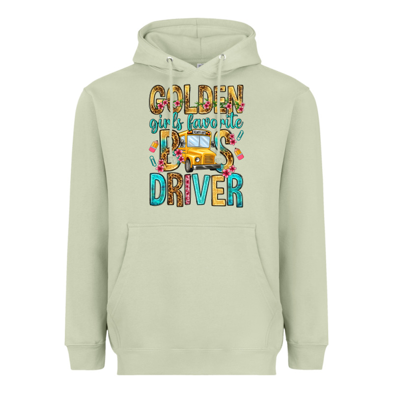 Golden Girls Favorite Bus Driver Heavyweight Hoodie by NancyCooperArtShop | Teevron