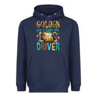 Navy golden girls favorite bus driver Heavyweight Hoodie - NancyCooperArtShop