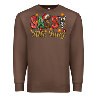 Chestnut Sassy litte thing Premium Sweatshirt - NancyCooperArtShop