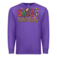 Purple Sassy litte thing Premium Sweatshirt - NancyCooperArtShop