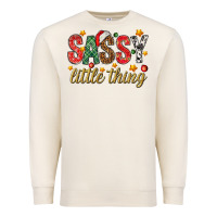Sandshell Sassy litte thing Premium Sweatshirt - NancyCooperArtShop