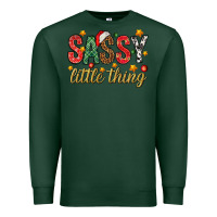 Sports Green Sassy litte thing Premium Sweatshirt - NancyCooperArtShop