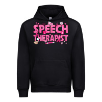 Black breast cancer speech therapist Urban Hoodie - texasbilliewilder