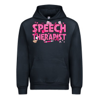 Navy breast cancer speech therapist Urban Hoodie - texasbilliewilder