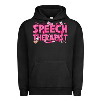 Pigment Black breast cancer speech therapist Urban Hoodie - texasbilliewilder