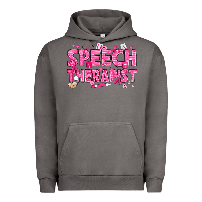 Breast Cancer Speech Therapist Urban Hoodie by texasbilliewilder | Teevron