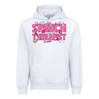 White breast cancer speech therapist Urban Hoodie - texasbilliewilder