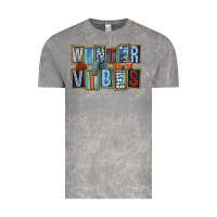 Cloud Rock winter vibes Vintage Tee - FaDigitalArtStudio