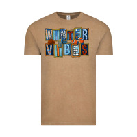 Vintage Coffee winter vibes Vintage Tee - FaDigitalArtStudio