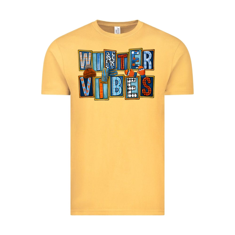 Winter Vibes Vintage Tee by FaDigitalArtStudio | Teevron