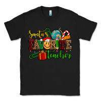 Black santa's favorite teacher Classic Tee - AdoDesignShop