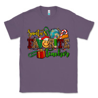 Lavender santa's favorite teacher Classic Tee - AdoDesignShop