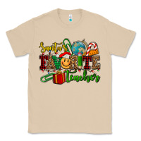 Mushroom santa's favorite teacher Classic Tee - AdoDesignShop