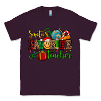 Plum santa's favorite teacher Classic Tee - AdoDesignShop