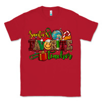 Red santa's favorite teacher Classic Tee - AdoDesignShop