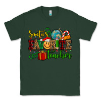 Sports Green santa's favorite teacher Classic Tee - AdoDesignShop