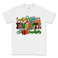 White santa's favorite teacher Classic Tee - AdoDesignShop