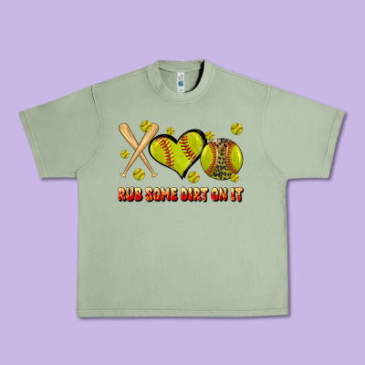 Rub Some Dirt On It Softball Urban Heavy Tee Designed By Jahusdesignshop