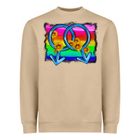 Mushroom lgbtq gender gay symbol Heavyweight Sweatshirt - HRA Design Shop