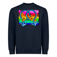 Lgbtq Gender Gay Symbol Heavyweight Sweatshirt | Teevron