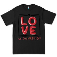 Black love all day every day Premium Tee - MaliasSmallBusiness
