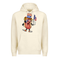 Sandshell 4th of july hot dog Premium Hoodie - BarkalooDesign