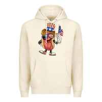 Tofu 4th of july hot dog Premium Hoodie - BarkalooDesign