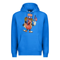 True Royal 4th of july hot dog Premium Hoodie - BarkalooDesign
