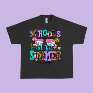 School's Out For Summer Teacherlife Urban Heavy Tee Designed By Adodesignshop