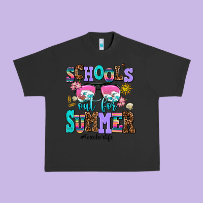 School's Out For Summer Teacherlife Urban Heavy Tee Designed By Adodesignshop