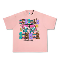 Salmon school's out for summer teacherlife Urban Heavy Tee - AdoDesignShop