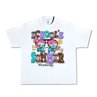 White school's out for summer teacherlife Urban Heavy Tee - AdoDesignShop