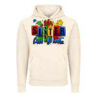 Vintage Artic my sister is ausome autism Vintage Hoodie - Zillion Design Studio