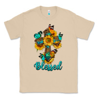 Mushroom cross with butterfly blessed Classic Tee - BundleAndBundleShop
