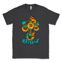 Smoke cross with butterfly blessed Classic Tee - BundleAndBundleShop