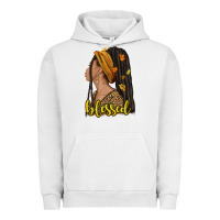 Pigment Lunar Rock Fall afro woman blessed Urban Hoodie - NancyCooperArtShop