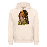 Sandshell Fall afro woman blessed Urban Hoodie - NancyCooperArtShop