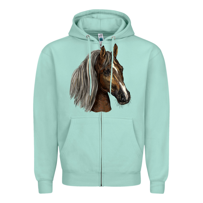 Tennessee Horse Zipper Hoodie by LillyAllenDesigns | Teevron