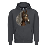 Smoke Tennessee Horse Zipper Hoodie - LillyAllenDesigns