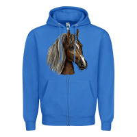 True Royal Tennessee Horse Zipper Hoodie - LillyAllenDesigns
