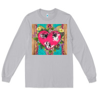 Moon Dust v.d cow and heart Long Sleeve Tee - AdoDesignShop