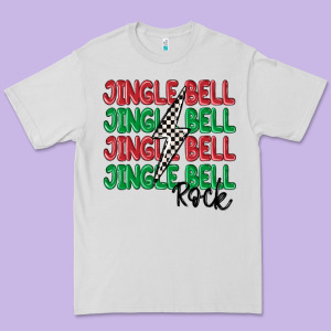 Jingle Bell Rock Premium Tee Designed By Maliassmallbusiness