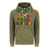 Vintage Olive rawrsomely different autism trex Vintage Hoodie - Zillion Design Studio