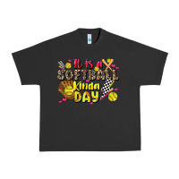 Pigment Black it is a softball kinda day Urban Heavy Tee - JahusDesignShop